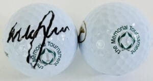 GRAEME MCDOWELL SIGNED MEMORIAL TOURNAMENT GOLF BALL GOLDEN BEAR AUTOGRAPH J1