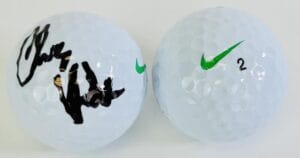 CHRIS KIRK SIGNED NIKE GOLF BALL 2024 MASTERS U.S. OPEN PGA AUTOGRAPH COA J1