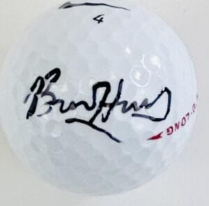 BEAU HOSSLER SIGNED NIKE GOLF BALL 2024 U.S. OPEN AUGUSTA MASTERS AUTOGRAPH J1
