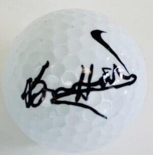 BEAU HOSSLER SIGNED NIKE GOLF BALL 2024 U.S. OPEN AUGUSTA MASTERS AUTOGRAPH J2