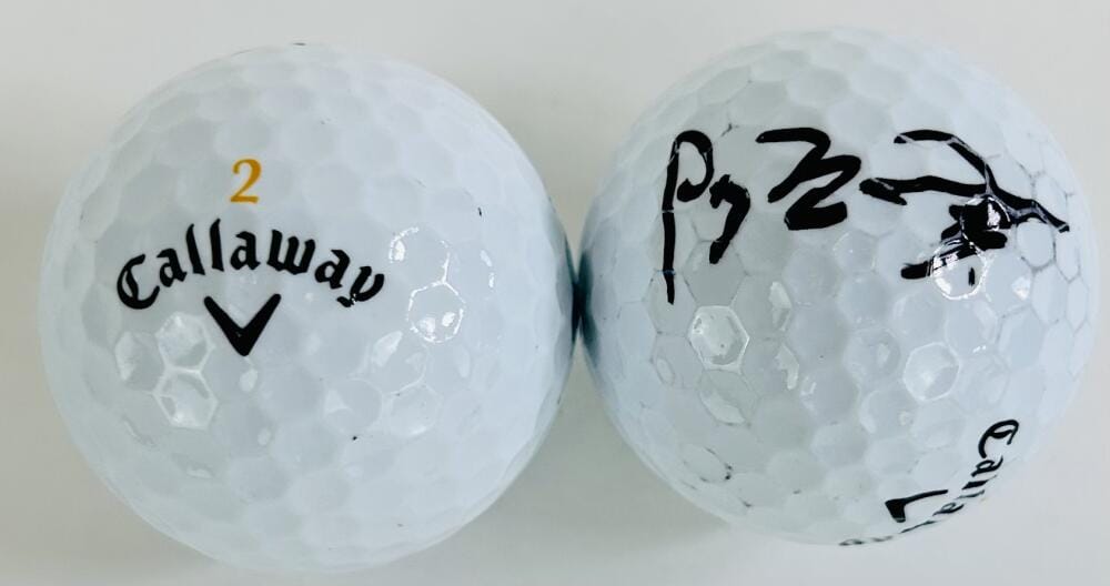 GUAN TIANLANG SIGNED CALLAWAY GOLF BALL YOUNGEST IN AUGUSTA MASTERS AUTOGRAPH K2