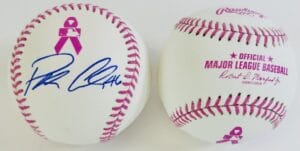 PATRICK CORBIN SIGNED PINK OMLB ARIZONA DIAMONDBACKS DIAMONDBACKS AUTOGRAPH J3