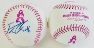 PATRICK CORBIN SIGNED PINK OMLB ARIZONA DIAMONDBACKS DIAMONDBACKS AUTOGRAPH K1