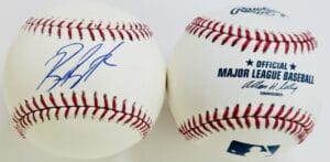 BILLY BUTLER SIGNED OMLB BASEBALL KANSAS CITY ROYALS ATHLETICS AUTOGRAPH COA K1