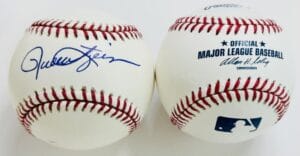 ROLLIE FINGERS SIGNED OMLB BASEBALL PADRES BREWERS ATHLETICS AUTOGRAPH COA J1