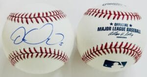 CARLOS GONZALEZ SIGNED OMLB BASEBALL COLORADO ROCKIES ATHLETICS AUTOGRAPH COA K1