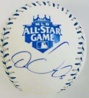 CARLOS GONZALEZ SIGNED 2012 ALL STAR BASEBALL COLORADO ROCKIES AUTOGRAPH COA J6