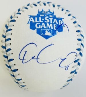 CARLOS GONZALEZ SIGNED 2012 ALL STAR BASEBALL COLORADO ROCKIES AUTOGRAPH COA J2