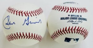CALISTA GINGRICH SIGNED OMLB BASEBALL WIFE OF REPUBLICAN SPEAKER AUTOGRAPH K1