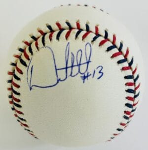 ORLANDO HUDSON SIGNED 2009 ALL STAR BASEBALL LOS ANGELES DODGERS AUTOGRAPH J1