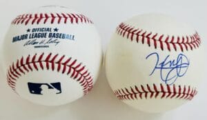 HENRY OWENS SIGNED OMLB BASEBALL BOSTON RED SOX DIAMONDBACKS AUTOGRAPH COA J5