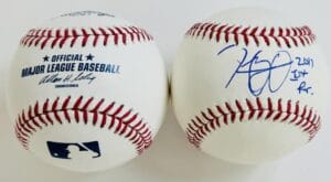 HENRY OWENS SIGNED OMLB BASEBALL BOSTON RED SOX DIAMONDBACKS AUTOGRAPH COA K1