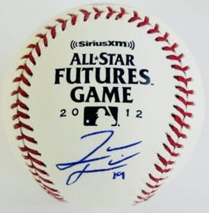 JAMESON TAILLON SIGNED 2012 FUTURES GAME BASEBALL YANKEES CUBS AUTOGRAPH COA J7