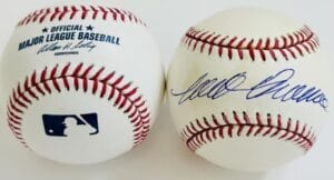 JOSH VITTERS SIGNED RAWLINGS OMLB BASEBALL CHICAGO CUBS AUTOGRAPH COA K371