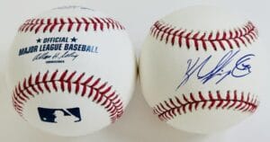 KYLE SKIPWORTH SIGNED OMLB BASEBALL FLORIDA MIAMI MARLINS AUTOGRAPH COA J2