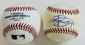 DREW STOREN SIGNED OMLB BASEBALL WASHINGTON NATIONALS REDS AUTOGRAPH COA K53