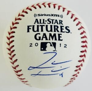 JAMESON TAILLON SIGNED 2012 FUTURES GAME BASEBALL YANKEES CUBS AUTOGRAPH COA J1