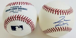 JAMESON TAILLON SIGNED OMLB BASEBALL NEW YORK YANKEES CHICAGO CUBS AUTOGRAPH J3
