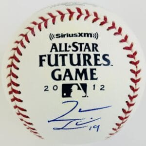 JAMESON TAILLON SIGNED 2012 FUTURES GAME BASEBALL YANKEES CUBS AUTOGRAPH COA J5