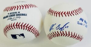 KEITH BUTLER SIGNED OMLB BASEBALL ST LOUIS CARDINALS MLB DEBUT AUTOGRAPH COA J5