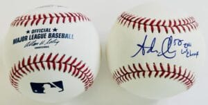 ADRON CHAMBERS SIGNED OMLB BASEBALL ST. LOUIS CARDINALS AUTOGRAPH COA J9