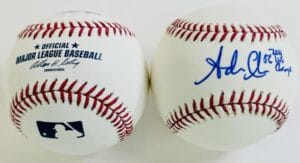 ADRON CHAMBERS SIGNED OMLB BASEBALL ST. LOUIS CARDINALS AUTOGRAPH COA J10