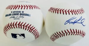 ROB KAMINSKY SIGNED OMLB BASEBALL ST. LOUIS CARDINALS MARINERS AUTOGRAPH COA J3