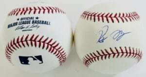PETE KOZMA SIGNED OMLB BASEBALL ST LOUIS CARDINALS YANKEES TIGERS AUTOGRAPH J4