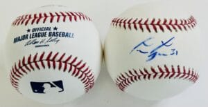 LANCE LYNN SIGNED OMLB BASEBALL ST LOUIS CARDINALS LA DODGERS AUTOGRAPH COA K7