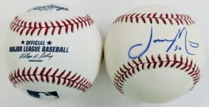 JASON MOTTE SIGNED OMLB BASEBALL ST LOUIS CARDINALS CHICAGO CUBS AUTOGRAPH J28