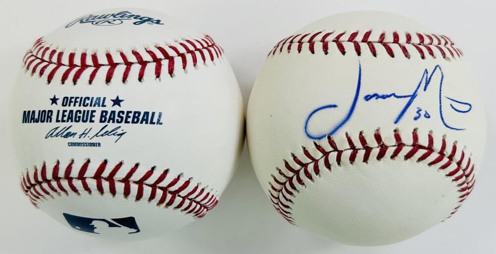 JASON MOTTE SIGNED OMLB BASEBALL ST LOUIS CARDINALS CHICAGO CUBS AUTOGRAPH J28