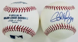 EDWARD MUJICA SIGNED OMLB BASEBALL STL CARDINALS BOSTON RED SOX AUTOGRAPH COA J9