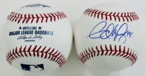 EDWARD MUJICA SIGNED OMLB BASEBALL STL CARDINALS BOSTON RED SOX AUTOGRAPH COA J10