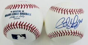 EDWARD MUJICA SIGNED OMLB BASEBALL STL CARDINALS BOSTON RED SOX AUTOGRAPH COA J13