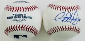 EDWARD MUJICA SIGNED OMLB BASEBALL STL CARDINALS BOSTON RED SOX AUTOGRAPH COA J11