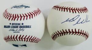 MARK MULDER SIGNED OMLB BASEBALL ST LOUIS CARDINALS ATHLETICS AUTOGRAPH COA J5
