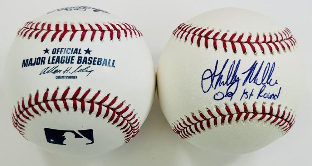 SHELBY MILLER SIGNED OMLB BASEBALL ST LOUIS CARDINALS DODGERS AUTOGRAPH COA J28