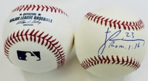 JAMES RAMSEY SIGNED OMLB BASEBALL ST LOUIS CARDINALS 1ST RD PICK AUTOGRAPH J3