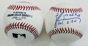 JAMES RAMSEY SIGNED OMLB BASEBALL ST LOUIS CARDINALS 1ST RD PICK AUTOGRAPH J1