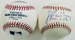 JAMES RAMSEY SIGNED OMLB BASEBALL ST LOUIS CARDINALS 1ST RD PICK AUTOGRAPH J4
