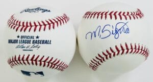 MAGNEURIS SIERRA SIGNED OMLB BASEBALL ST LOUIS CARDINALS MARLINS AUTOGRAPH J8