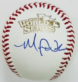 MICHAEL WACHA SIGNED 2013 WORLD SERIES BASEBALL ST LOUIS CARDINALS AUTOGRAPH J7