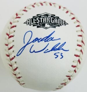 JORDAN WALDEN SIGNED 2011 ALL STAR GAME BASEBALL ANGELS CARDINALS AUTOGRAPH J14