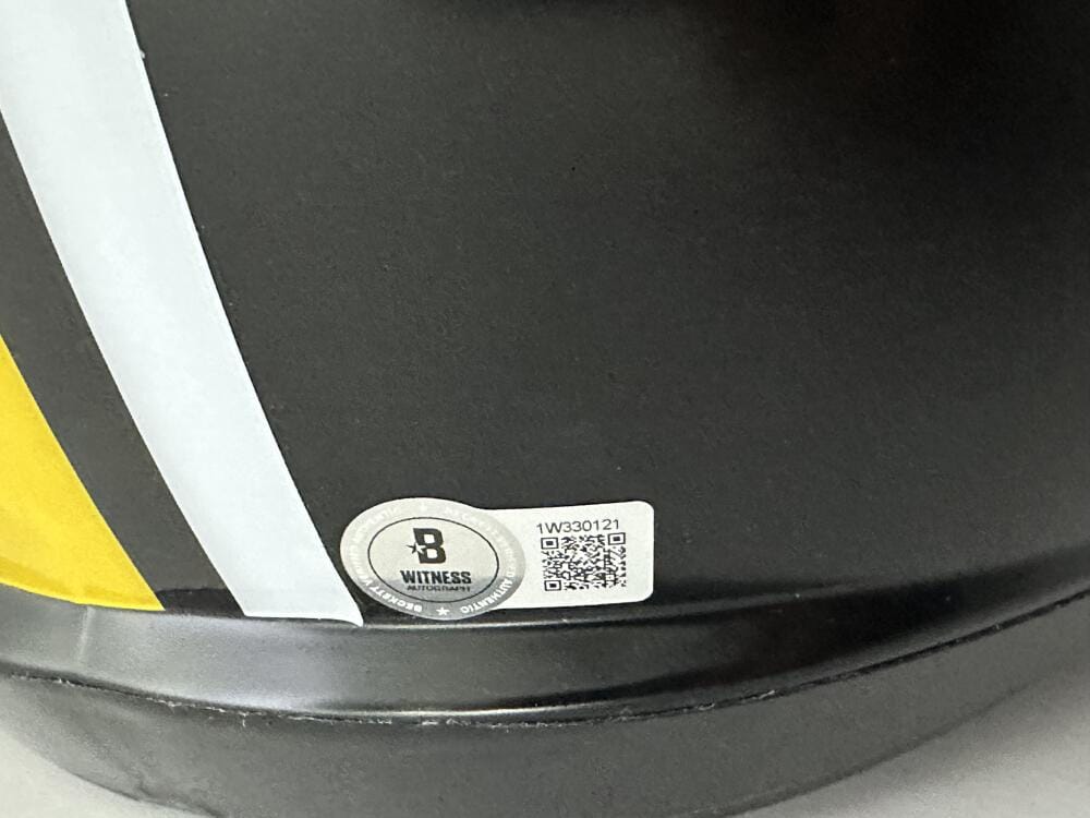 Brady Cook Signed Missouri Tigers Full Size Rep Helmet Mizzou Autograph Bas K121 - Image 2