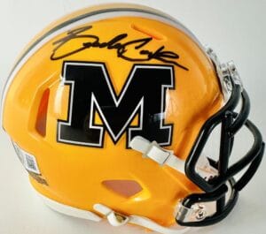 BRADY COOK SIGNED MISSOURI TIGERS ALTERNATE MINI HELMET MIZZOU AUTOGRAPH BAS 010