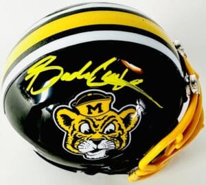 BRADY COOK SIGNED MISSOURI TIGERS ALTERNATE MINI HELMET MIZZOU AUTOGRAPH BAS K26