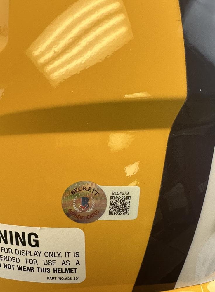 Brian Kelly Signed Lsu Tigers Fulll Size Rep Football Helmet Autograph Bas 673 - Image 2