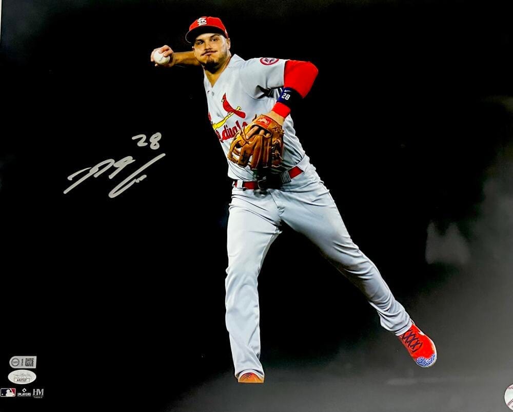 NOLAN ARENADO SIGNED 16X20 PHOTO ST. LOUIS CARDINALS AUTOGRAPH ROCKIES JSA 327