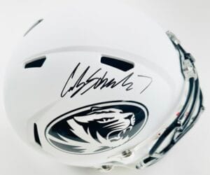 CODY SCHRADER SIGNED MISSOURI TIGERS FULL SIZE REP HELMET MIZZOU AUTOGRAPH J3