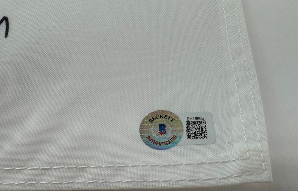 Patrick Cantlay Signed 2020 2021 Ryder Cup Flag 2024 Pga Championship Bas J65 - Image 2